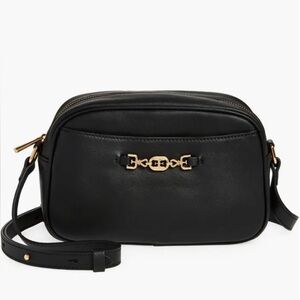 NWT Sam Edelman Loraine Camera Bag Black Crossbody Purse